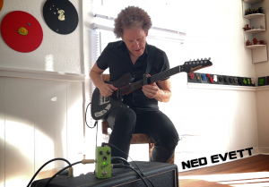 Ned Evet with ODR-mini pedal
